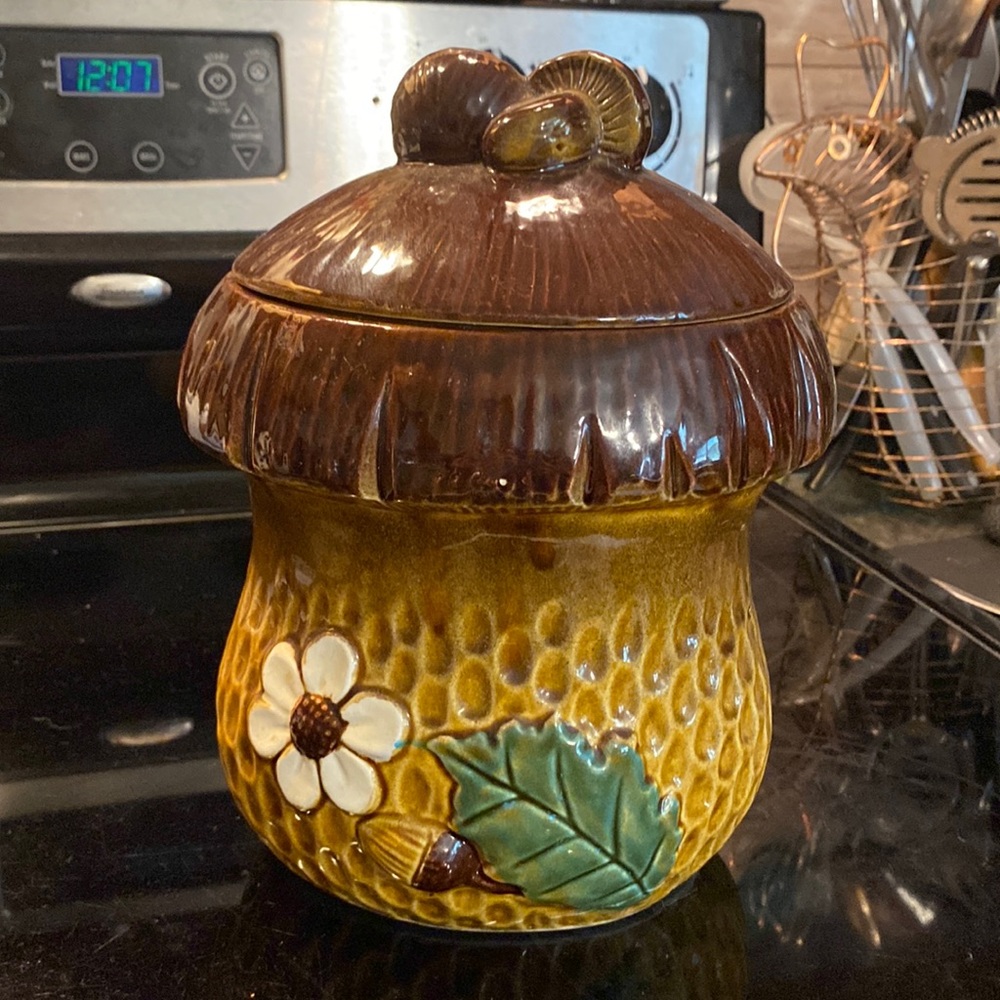 Vintage Mushroom cookie jar